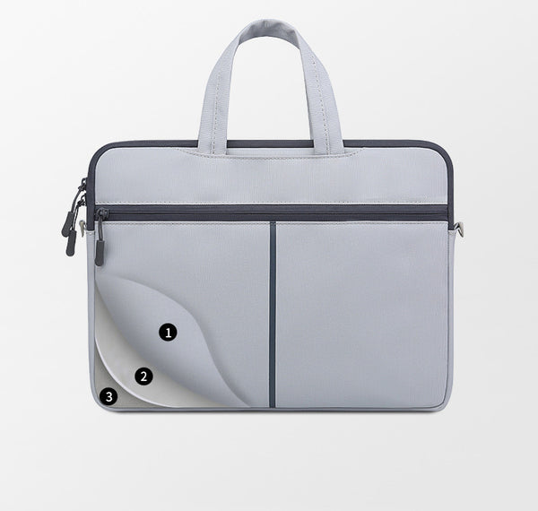 Funda Laptop con Bolsa Bandolera y Cierre