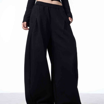 Pantalones Anchos Estilo Estadounidense con Diseño Deconstruido - Image 10