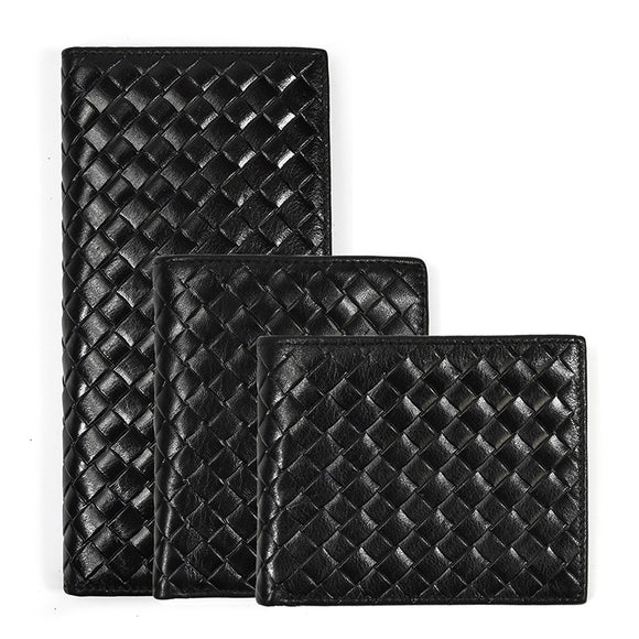 Billetera de Cuero Grabada Crazy Horse para Hombre