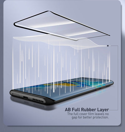 Protector de Pantalla Curvo Adhesivo Total para Mate40 Pro - Negro - Image 15
