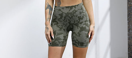 Conjunto Deportivo Mujer: Sostén Deportivo + Short Levantacaderas Yoga Sin Costuras - Image 7