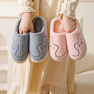 Pantuflas de Rayas para Pareja - Cómodas, Antideslizantes y Cálidas para Casa - Image 6