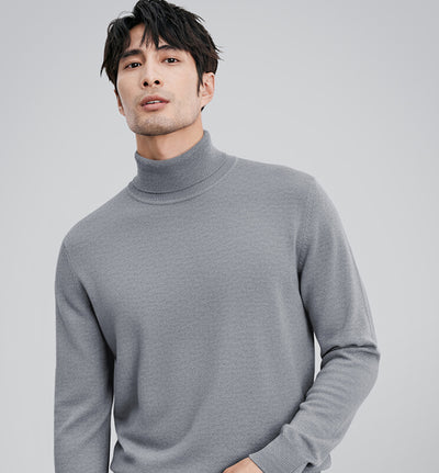 Suéter Cuello Alto Térmico para Hombre - Base Layer Abrigada para Otoño e Invierno - Image 13