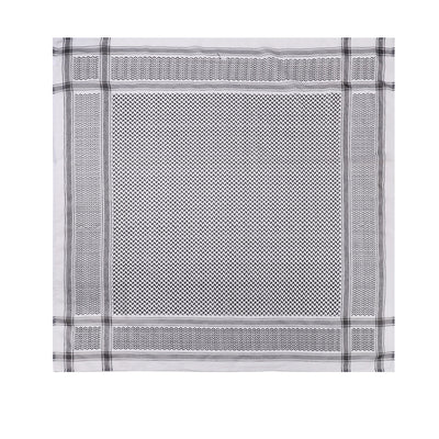 Pañuelo Cuadrado Grande Jacquard Patrón Onda para Hombre - Image 10