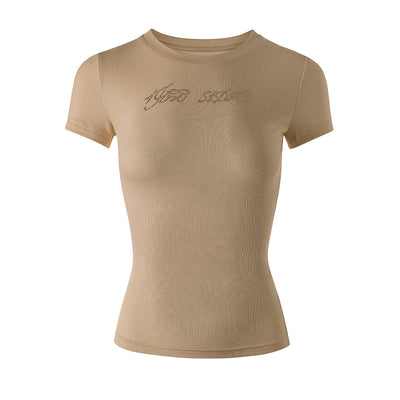 Playera Elástica Hot Diamond Cuello Redondo Manga Corta - Image 27