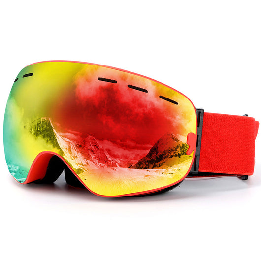 Gafas de Esquí HX18 Edge - Lentes Esféricas Grandes Antivaho - Image 5