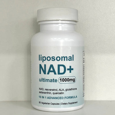 60 Cápsulas de NAD+ para Energía Celular