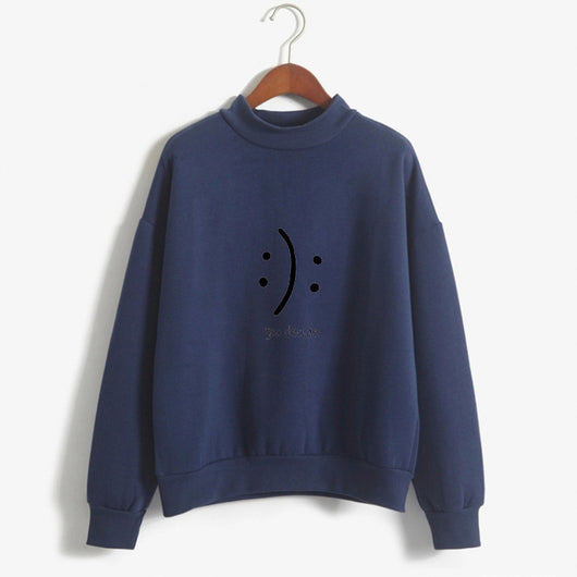Suéter Smiley Casual Holgado Cuello Redondo para Mujer - Image 8