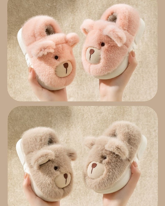Pantuflas de Algodón Cálidas con Talón Reforzado para Niños y Niñas - Image 10