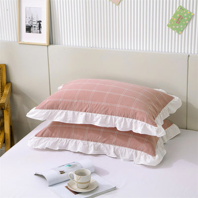 Funda de Almohada 100% Algodón con Volantes - Individual Lavado - Image 12