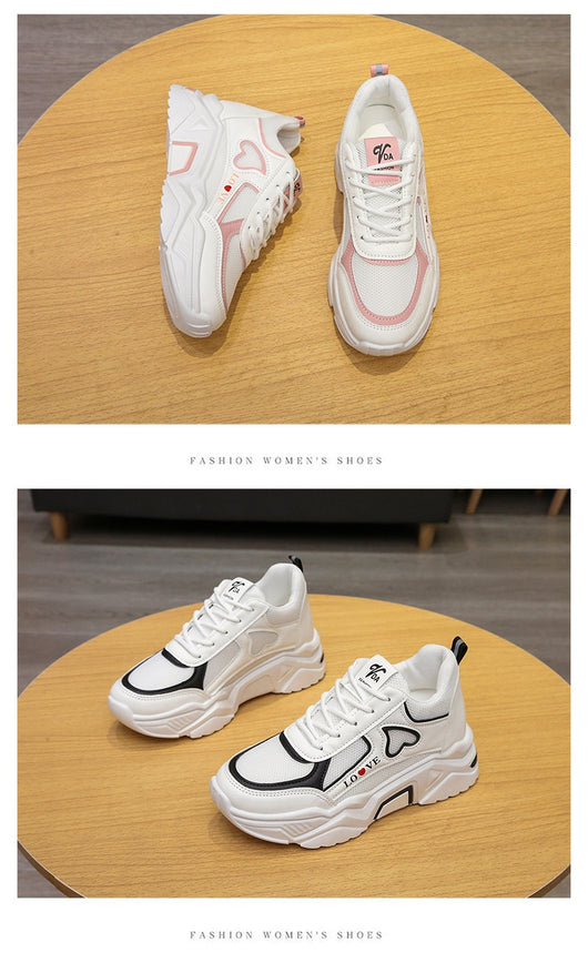 Zapatillas Deportivas Blancas Plataforma Elevadora para Mujer - Image 19