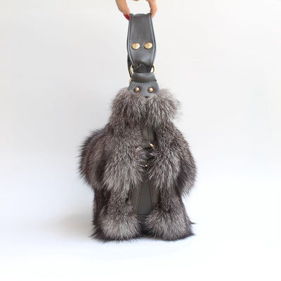 Bolso de Hombro para Mujer con Correa Ajustable - Diseño Elegante en Pelaje - Image 6