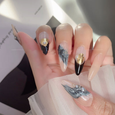 Parches de Uñas Nude Transparente - Acabado Cristalino y Duradero - Image 3