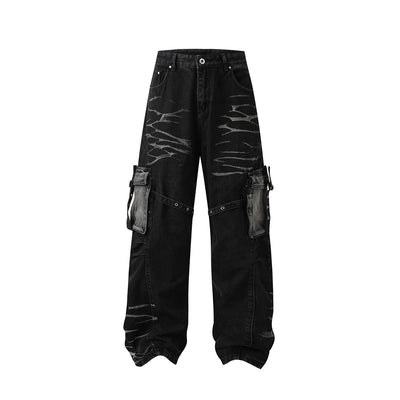 Pantalones Vaqueros de Calle Estilo Americano con Personalidad - Image 18
