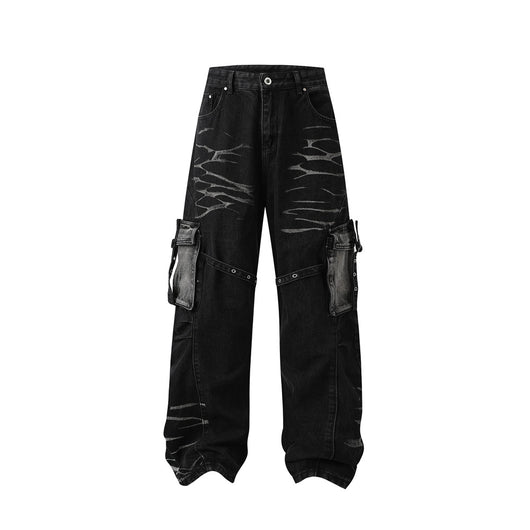 Pantalones Vaqueros de Calle Estilo Americano con Personalidad - Image 18