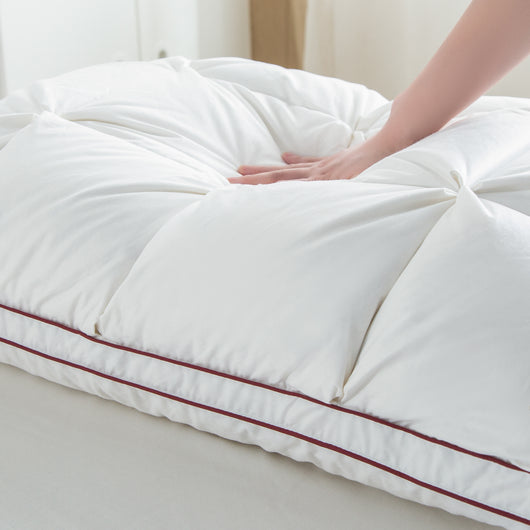 Almohada de Plumón de Ganso Blanco Premium - Image 8