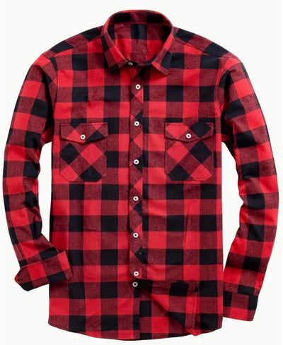 Camisa Franela Cuadros Hombre Corte Relajado - Image 14