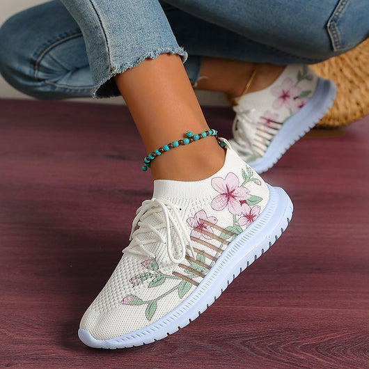 Zapatillas Running Mujer Mesh Flyknit Casual - Image 3