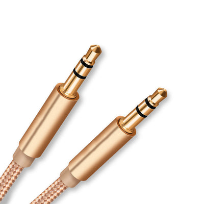 Cable de Audio 3.5mm Macho a Macho para Auriculares y Dispositivos Móviles - Image 2