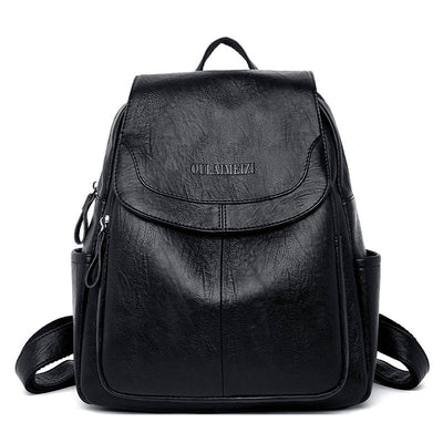 Mochila de Cuero Estilo Coreano para Mujer - Diseño Versátil y Elegante - Image 4