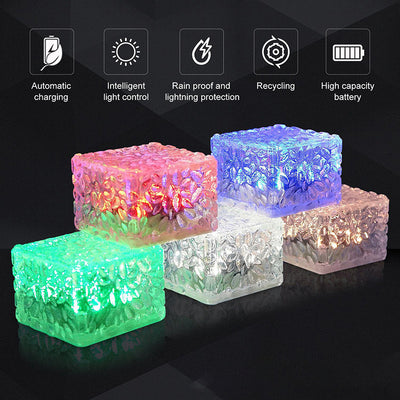 Luces Solares Enterradas para Jardín - Decoración de Caminos LED - Image 10