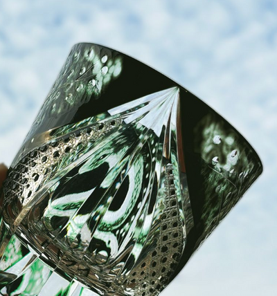 Vaso de Whiskey de Cristal Tallado a Mano - Copa de Vino Premium - Image 10