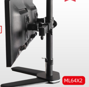 Soporte Dual para Monitor con Elevación Libre y Rotación Universal - Image 6