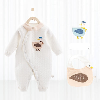 Pijama Térmico de Algodón y Seda para Bebé Recién Nacido - Image 3