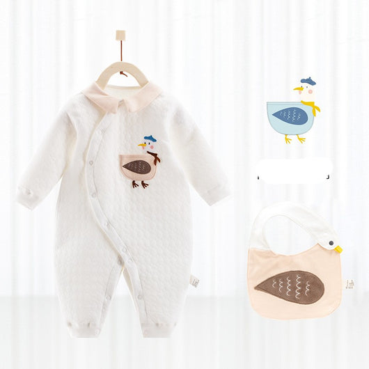 Pijama Térmico de Algodón y Seda para Bebé Recién Nacido - Image 3