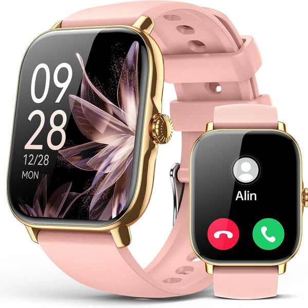Reloj Inteligente P72 con Monitor de Frecuencia Cardíaca, Análisis de Sueño y Llamadas Bluetooth