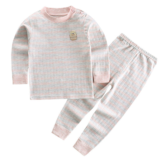 Conjunto de Ropa de Algodón para Bebé - Pantalones Largos Otoño Invierno