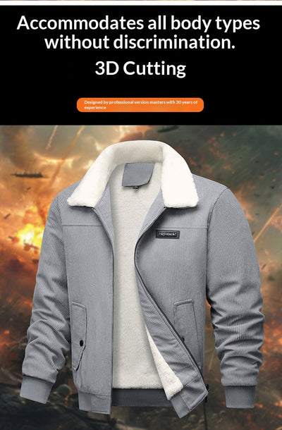 Chaqueta de Trabajo Térmica con Forro Polar - Estilo Casual - Image 10