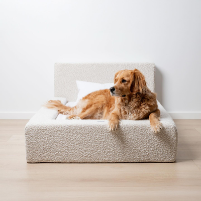 Cama Ortopédica Móvil para Perros y Gatos con Respaldo - Image 3