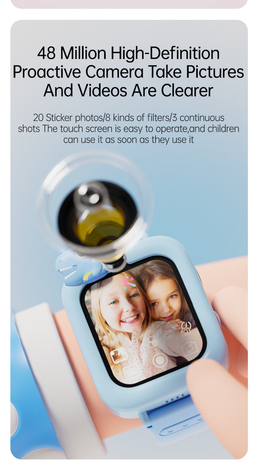 Reloj Inteligente Infantil Multifunción con Cámara de Foto y Video - Image 19