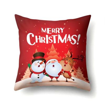 Funda de Cojín Navideño Terciopelo Suave con Estampado Digital - Image 29