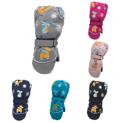 Guantes Impermeables y Cortavientos para Niños en la Nieve - Image 13