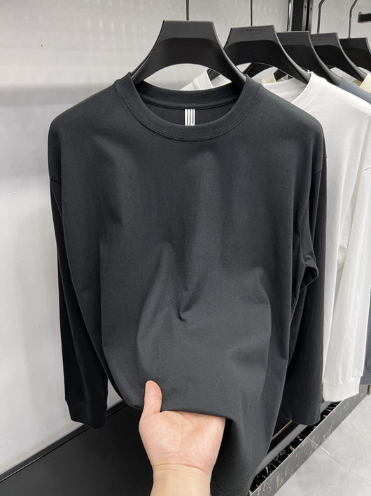 Camiseta Hombre Algodón Premium Cuello Redondo Hombro Descubierto - Image 20