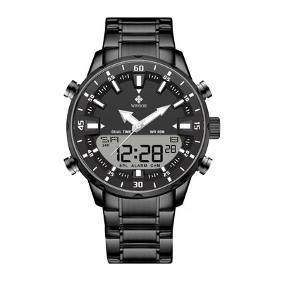 Reloj Luminoso para Hombre con Banda de Acero - Diseño Moderno y Elegante - Image 6