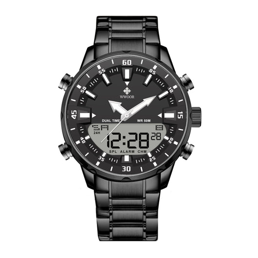 Reloj Luminoso para Hombre con Banda de Acero - Diseño Moderno y Elegante - Image 6