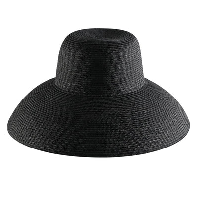 Sombrero de Paja con Ala Ancha para Protección Solar en la Playa - Image 7