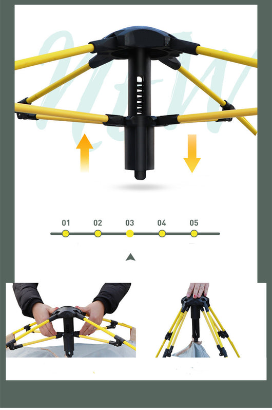 Carpa Automática Instantánea para Camping y Playa con Protección Solar - Image 22