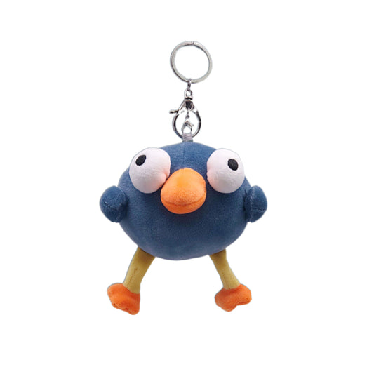 Llavero Peluche Pájaro Adorable - Colgante para Mochila y Bolso