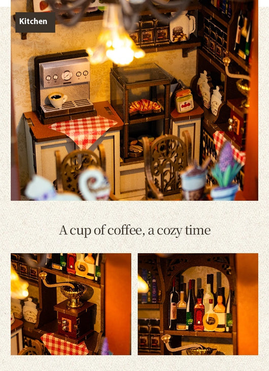 Maqueta de Café Miniatura en Madera - Image 13