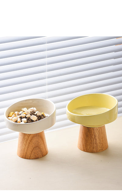 Comedero Elevado para Gatos y Perros Pequeños - Plato Cerámico Antideslizante - Image 11
