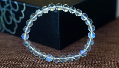 Pulsera de Piedra de Luna Vidrioso Ice Seed para Mujer - Image 14