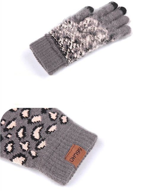 Conjunto de Abrigo: Gorro, Bufanda y Guantes de Lana Tejida - Image 11