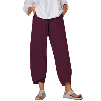 Pantalones rectos casuales para mujer - Image 8