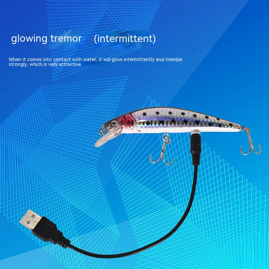 Lámpara USB Flotante para Carnada Eléctrica con Luz Luminosa