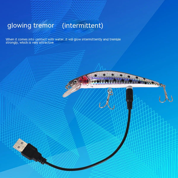 Lámpara USB Flotante para Carnada Eléctrica con Luz Luminosa