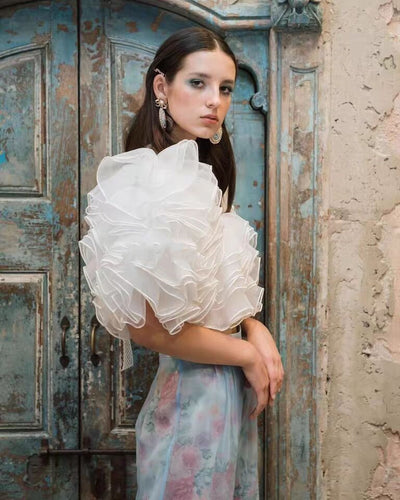 Blusa de Malla con Volantes Estilo Palacio - Image 8